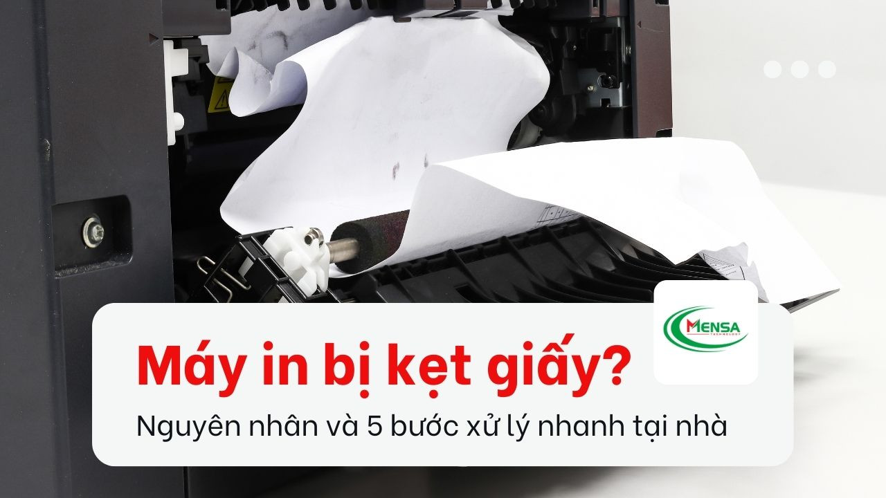 Máy In Bị Kẹt Giấy? 5 Bước Xử Lý Nhanh Trong Một Nốt Nhạc