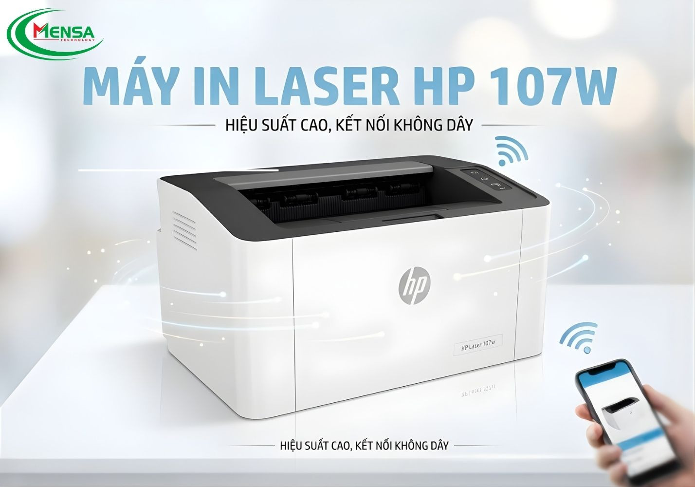 Đánh giá máy in HP 107W – Giải pháp in ấn tiện lợi với chi phí hợp lý 