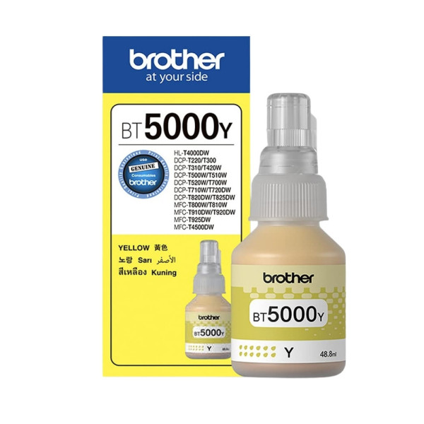 Mực in phun Brother BT5000Y - Màu vàng