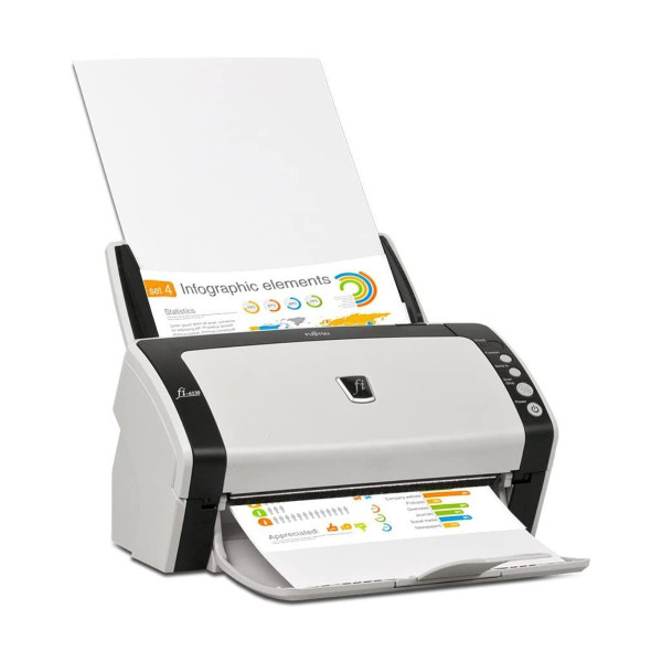 Cho thuê máy scan 2 mặt Fujisu Fi-6130 (Scan 2 mặt/A4/USB)