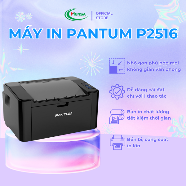 Máy In Laser Đơn Năng Pantum P2516 - Bảo Hành 12 Tháng
