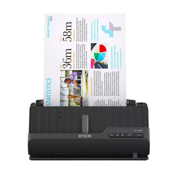 Cho thuê máy scan Epson ES-C320W (2 mặt/ Wifi/ ADF/ 30ppm)