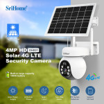 Camera Ngoài Trời Srihome DH001 Camera Góc Rộng, Chống Nước, Kèm Tấm Pin Năng Lượng Mặt Trời