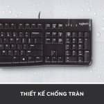 Bàn phím Logitech K120 (USB/Đen)
