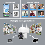 Camera SriHome SH061 chống nước - quan sát ban đêm hồng ngoại AI theo dõi hình người