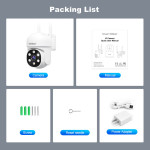 Camera SriHome SH061 chống nước - quan sát ban đêm hồng ngoại AI theo dõi hình người