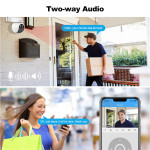 Camera Srihome SH052 5MP 2.4G WIFI Quan Sát Ban Đêm
